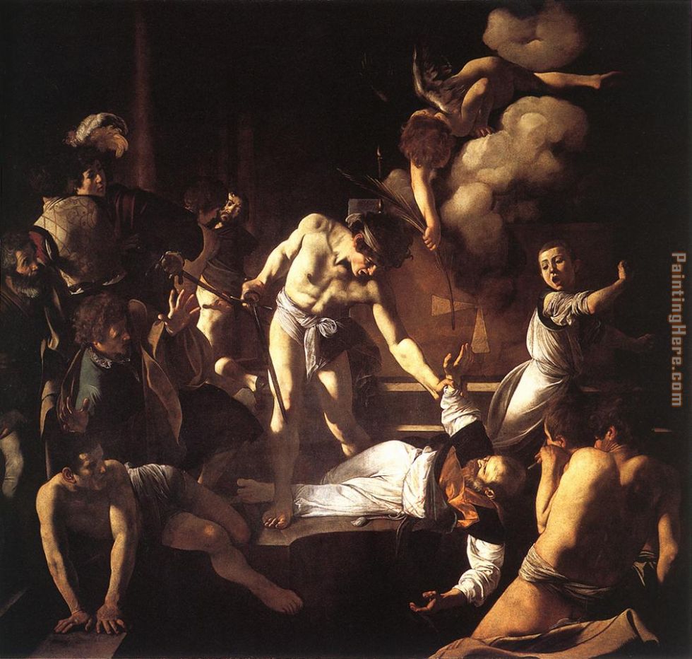 Caravaggio The Martyrdom of St. Matthew